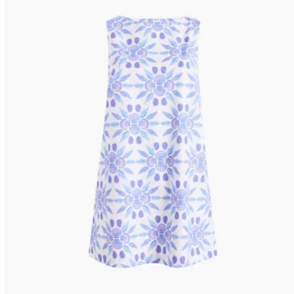 Hill House Blue and White Floral Mini Dress - Picture 7 of 7